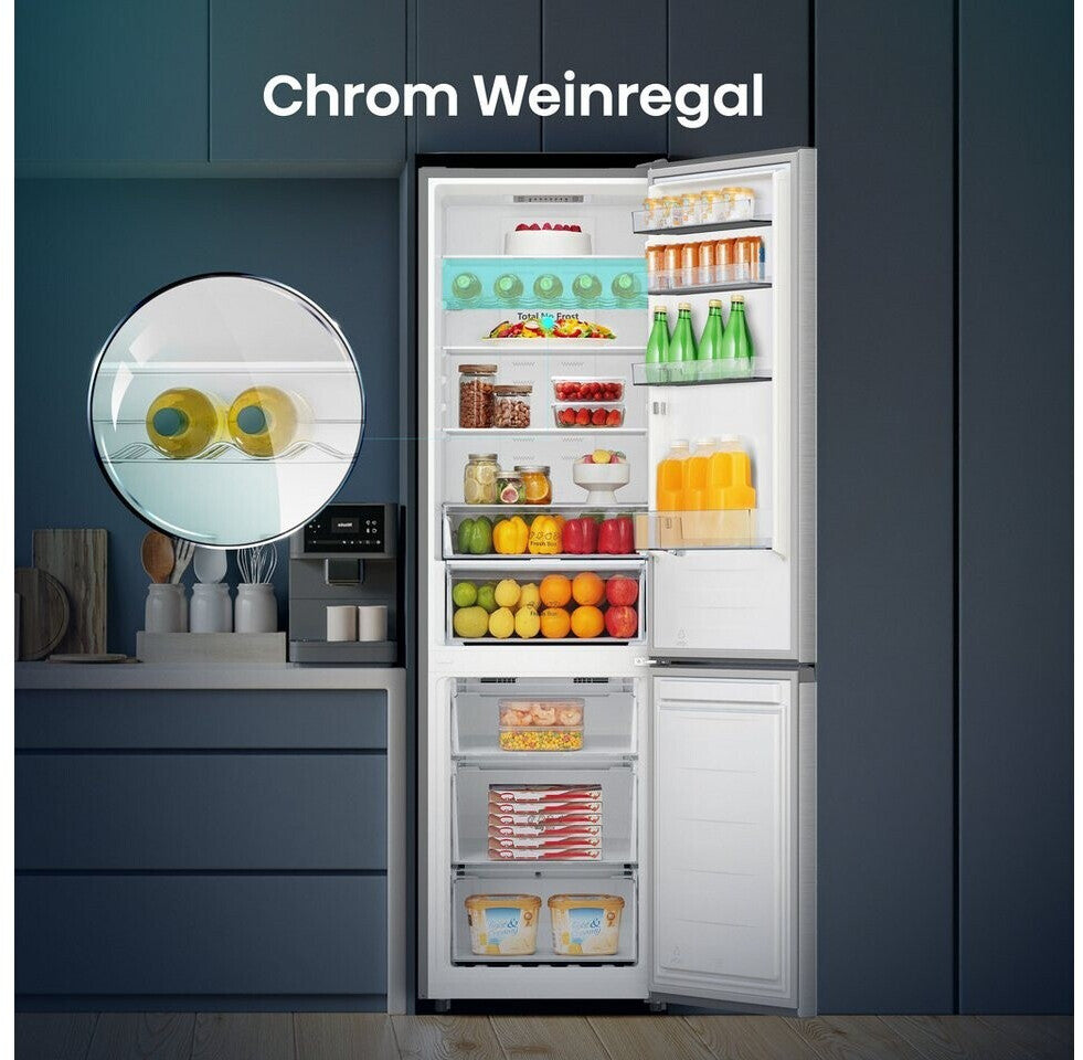 Hisense RB440N4ACA – 336 Liter No Frost Kühl-Gefrierkombination mit Energieeffizienzklasse A