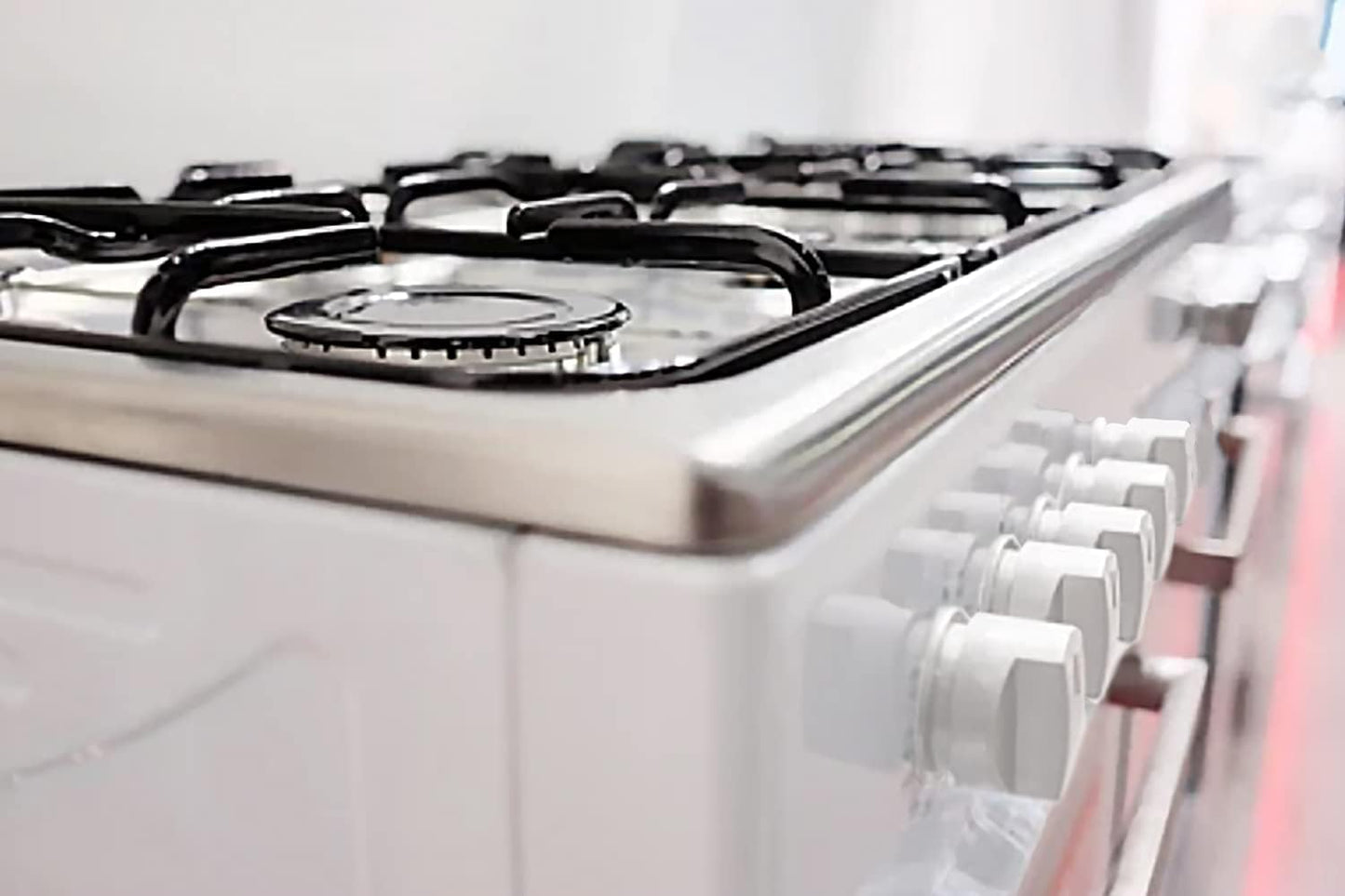 Cocina de Gas EAS Electric EFG9H60X Inoxidable 90 cm – 5 Quemadores y Horno XXL de 122 Litros