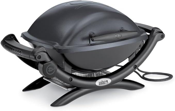 Weber Q 1400 – Premium elektrischer Grill für Balkon, Terrasse und Garten