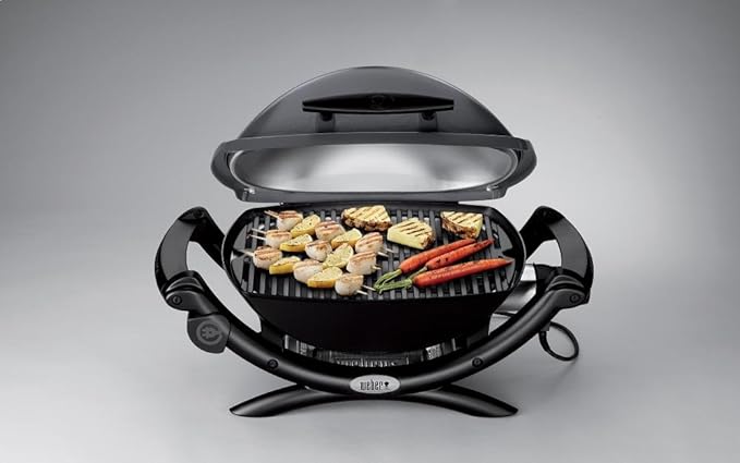 Weber Q 1400 – Premium elektrischer Grill für Balkon, Terrasse und Garten