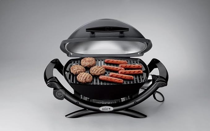 Weber Q 1400 – Premium elektrischer Grill für Balkon, Terrasse und Garten