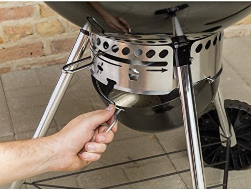 Weber Master-Touch GBS Ø 57 cm – Holzkohlegrill mit Gourmet BBQ System, Premium-Design maximaler Vielseitigkeit