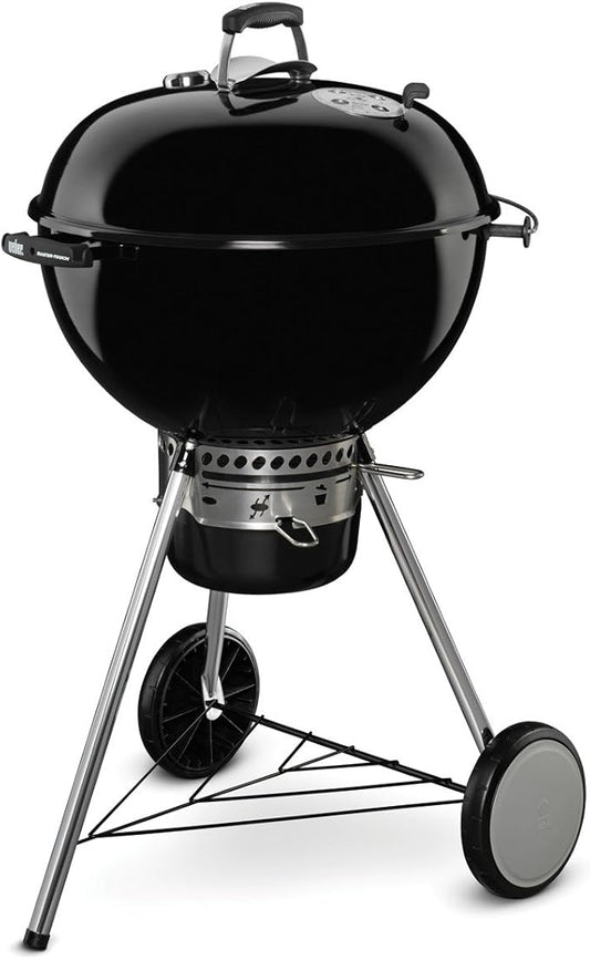 Weber Master-Touch GBS Ø 57 cm – Holzkohlegrill mit Gourmet BBQ System, Premium-Design maximaler Vielseitigkeit