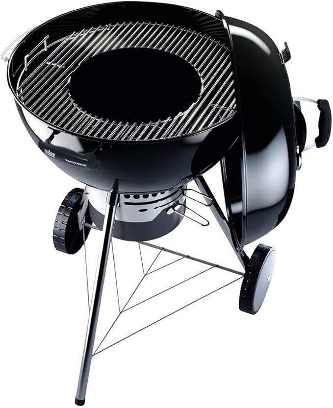 Weber Master-Touch GBS Ø 57 cm – Holzkohlegrill mit Gourmet BBQ System, Premium-Design maximaler Vielseitigkeit