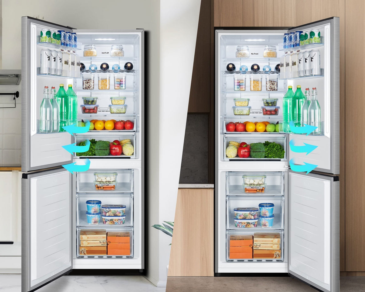 Hisense RB390N4CCD – 304 Liter No Frost Kühl-Gefrierkombination mit Inverter-Technologie