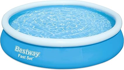 Piscina Autoportante Bestway Fast Set Redonda 366 x 76 cm – Instalación Rápida – 5.377 Litros