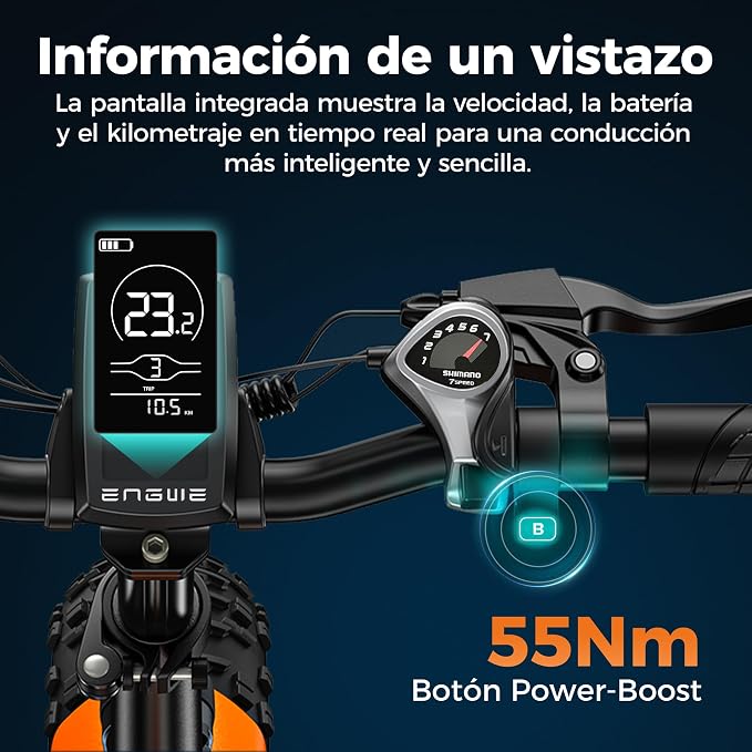 Bicicleta Eléctrica Plegable ENGWE EP-2 BOOST
