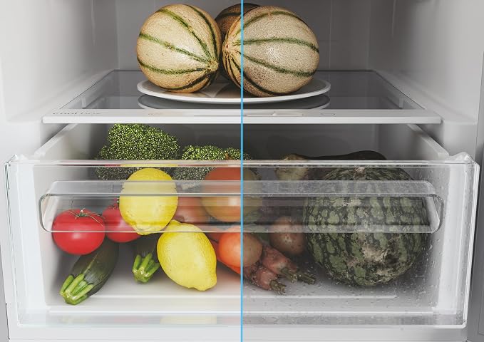 Candy Fresco CCE4T618ES – Frigorífico Combi 344L Total No Frost con WiFi y Diseño Inox