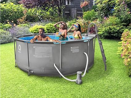 Piscina Elevada Jilong 12178EU – 360 x 122 cm – 10.126 Litros – Set Completo con Depuradora, Escalera y Accesorios