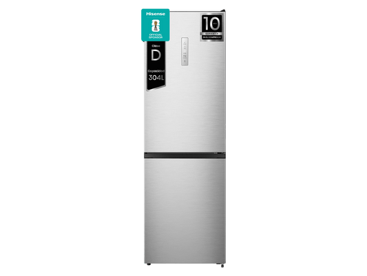 Hisense RB390N4CCD – 304 Liter No Frost Kühl-Gefrierkombination mit Inverter-Technologie