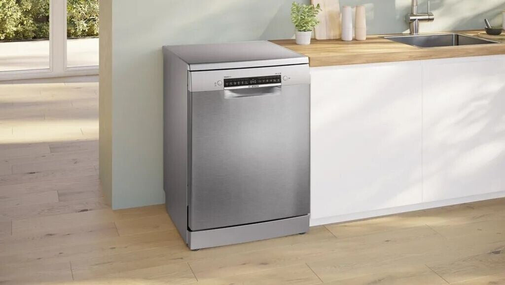 Bosch SMS4EKI06E Serie 4 – 60 cm Geschirrspüler, 13 Maßgedecke, Energieeffizienzklasse B mit WiFi