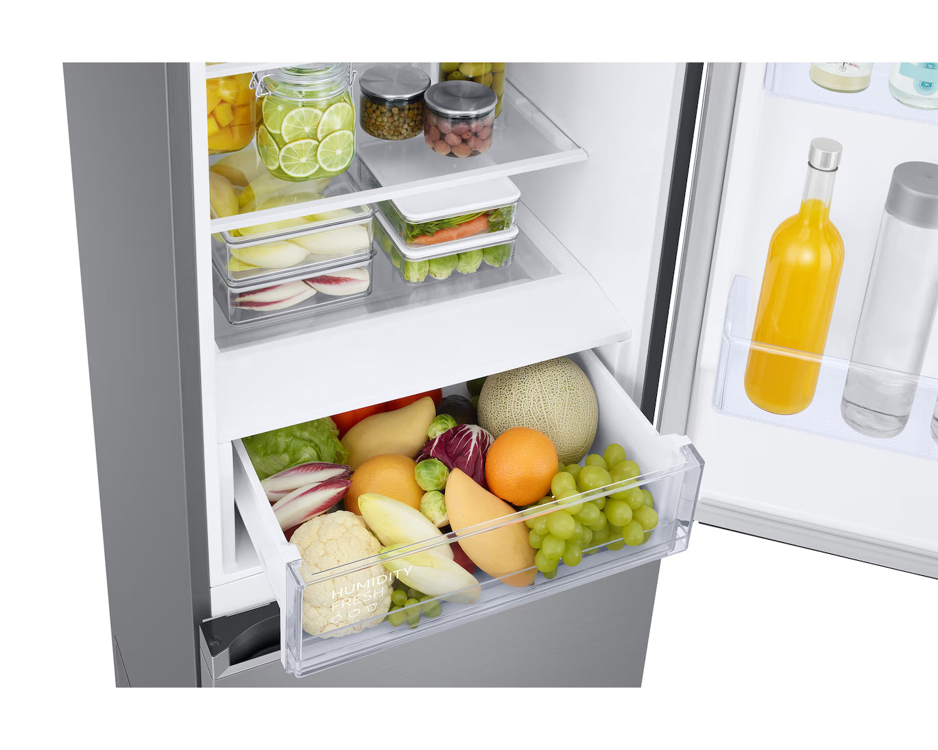 Samsung Bespoke RB38C600CS9 – 390 Liter Kühl-Gefrierkombination mit Energieeffizienzklasse C, SmartThings No Frost