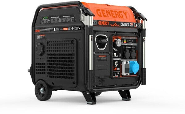 Generador Inverter GENERGY Creta Silent 7500W ATS – gasolina, arranque eléctrico y energía estable