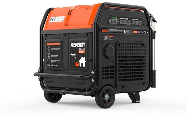 Generador Inverter GENERGY Creta Silent 7500W ATS – gasolina, arranque eléctrico y energía estable