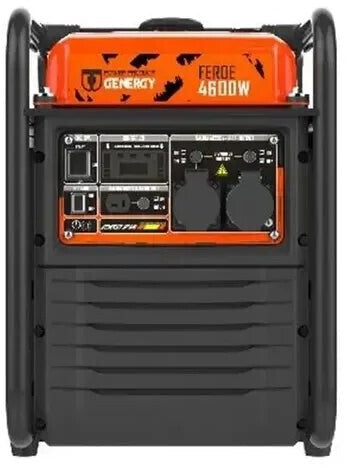 GENERGY Feroe 4600 W – Inverter Stromerzeuger, Benzin, tragbar effizient