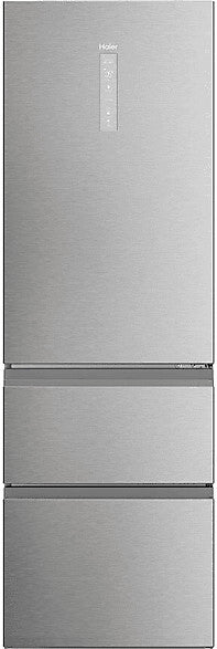 Haier HTW5618DNMG Kühl-Gefrierkombination – 360L, No Frost, 3D-Schubladen, Wasserspender, Energieklasse D, Grau