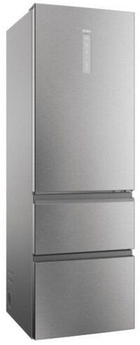 Haier HTW5618DNMG Kühl-Gefrierkombination – 360L, No Frost, 3D-Schubladen, Wasserspender, Energieklasse D, Grau