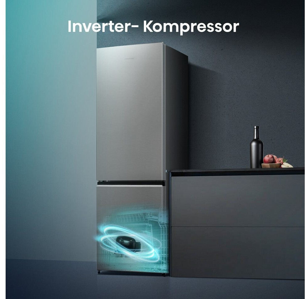 Hisense RB440N4ACA – 336 Liter No Frost Kühl-Gefrierkombination mit Energieeffizienzklasse A
