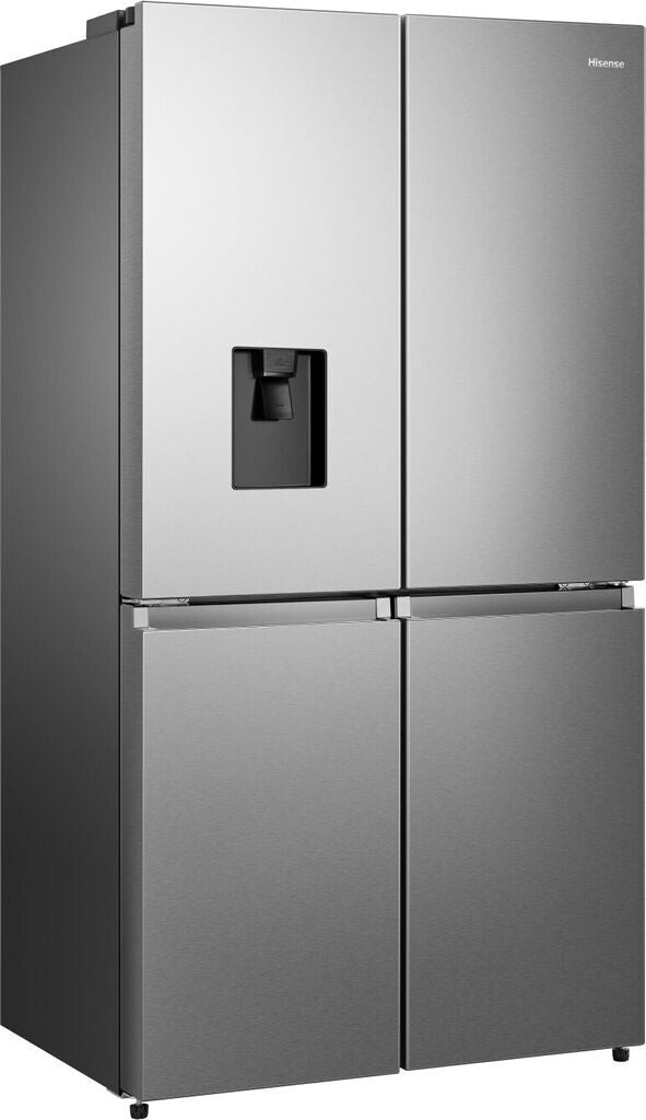 Frigorífico Americano Hisense RQ758N4SWSE – 606L, 4 Puertas, No Frost, Wi-Fi, Dispensador de Agua, Inox