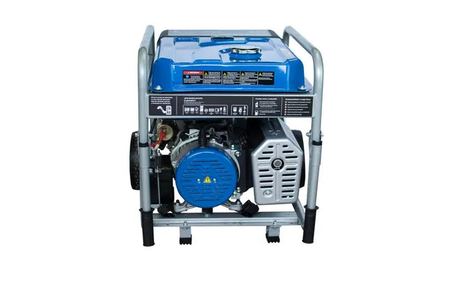 Generador Monofásico de Gasolina HYUNDAI HHY7000FK – 6.500 W de potencia máxima con arranque eléctrico y regulación AVR