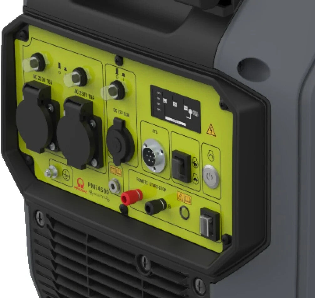 Generador Inverter Pramac PMi 4500 – 4,2 kW, gasolina, arranque eléctrico y energía estable